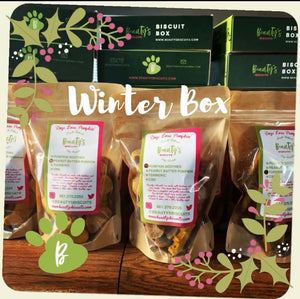 Beauty's Winter Biscuit Box